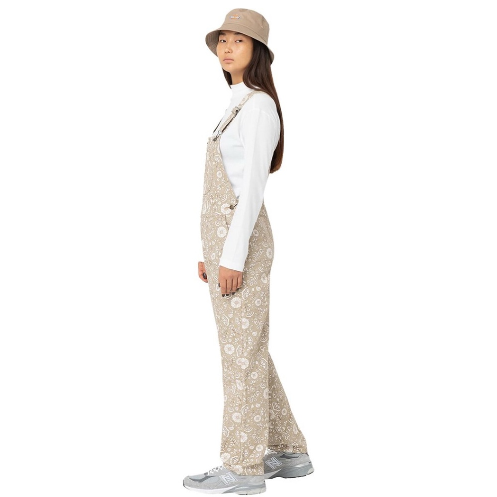 Dickies medium Ellis Floral Bib Overall - Women's - Picture 2 of 5